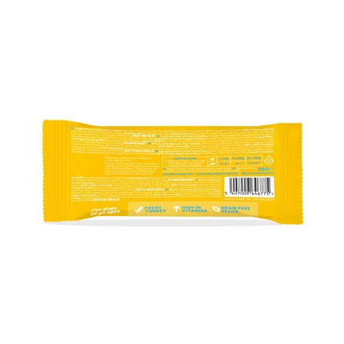 Edgard & Cooper Fresh Dog Treat Bar Grain Free Turkey thumbnail 2