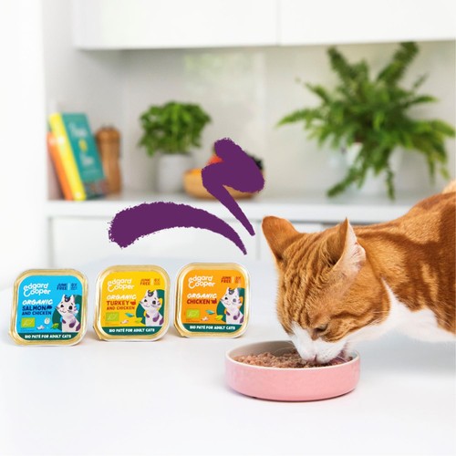 Edgard & Cooper Organic Cat Pate Adult Chicken thumbnail 4