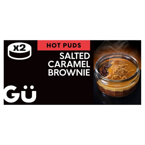 Gu Chocolate & Salted Caramel Brownie Dessert
