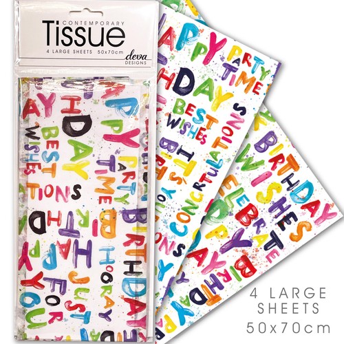 Happy Birthday Tissue Paper