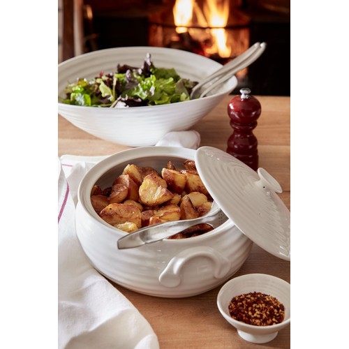 Sophie Conran Porcelain White Salad Bowl thumbnail 8