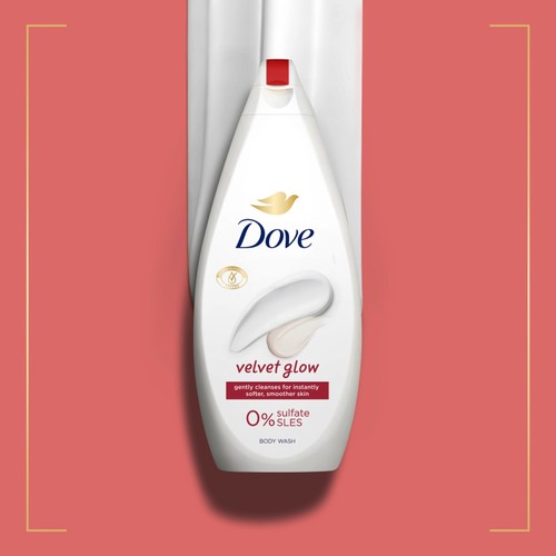 Dove Velvet Glow Body Wash Shower Gel thumbnail 4
