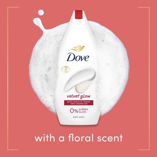 Dove Velvet Glow Body Wash Shower Gel thumbnail 8