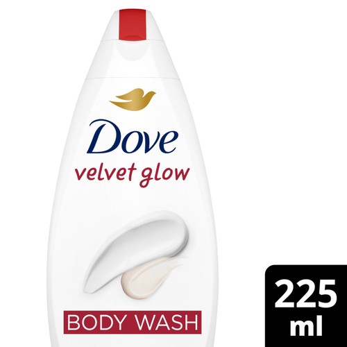 Dove Velvet Glow Body Wash Shower Gel