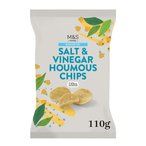 M&S Salt & Vinegar Houmous Chips