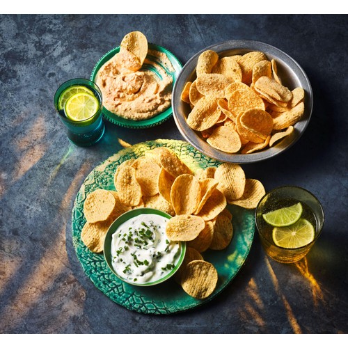 M&S Salt & Vinegar Houmous Chips thumbnail 3