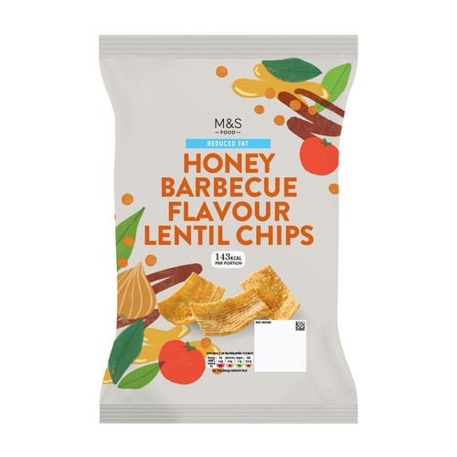 M&S Honey Barbecue Flavour Lentil Chips thumbnail 2