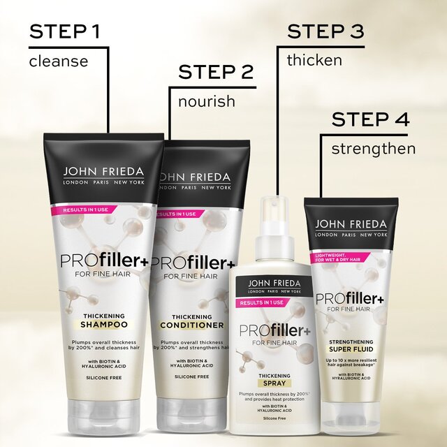 John Frieda Volume PROfiller+  Thickening Shampoo  thumbnail 6
