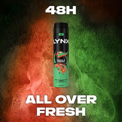 Lynx Jungle Fresh Deodorant Bodyspray thumbnail 4