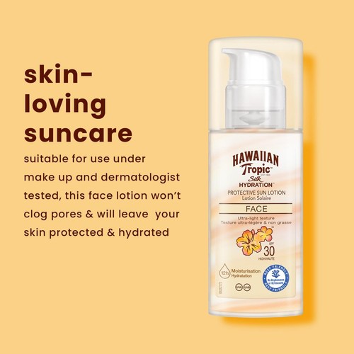 Hawaiian Tropic Face SPF 30 Sun Cream thumbnail 2