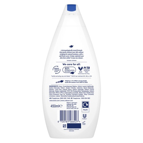Dove Nourishing Body Wash Shower Gel thumbnail 2