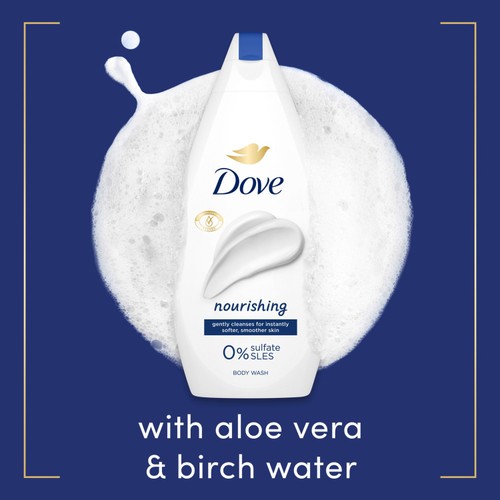 Dove Nourishing Body Wash Shower Gel thumbnail 6