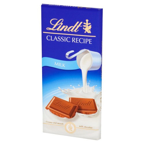 Lindt Classic Recipe Milk Chocolate Bar thumbnail 2