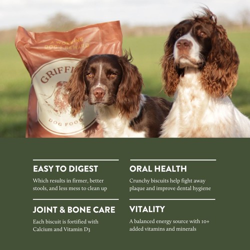 Griffiths' Original Beef Dry Dog Food thumbnail 4