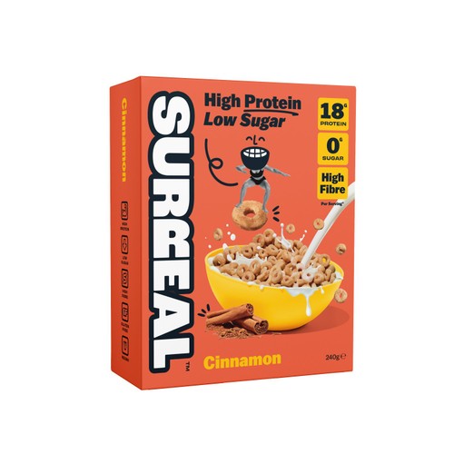 Surreal High Protein Low Sugar Cinnamon Cereal thumbnail 2