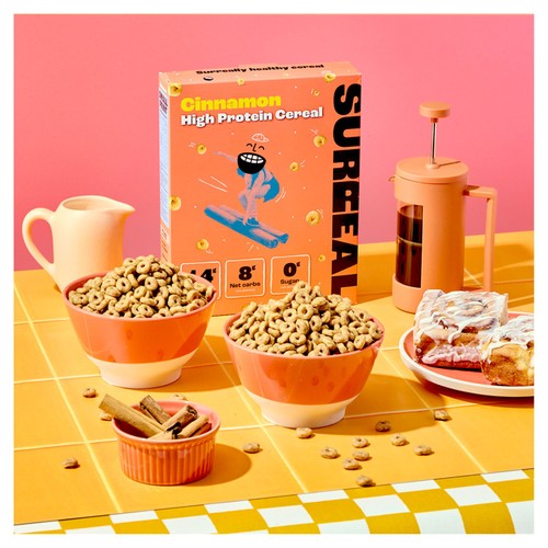 Surreal High Protein Low Sugar Cinnamon Cereal thumbnail 5