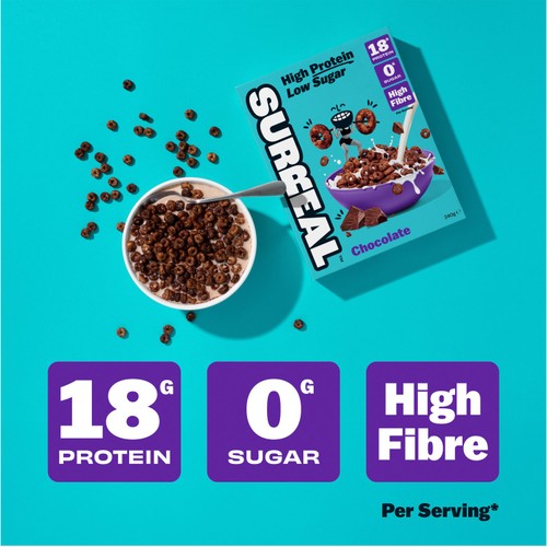 Surreal High Protein Low Sugar Cocoa Cereal thumbnail 6