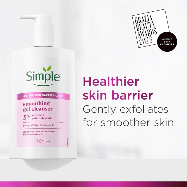 Simple Healthy Skin Barrier Smoothing Gel Cleanser  thumbnail 8
