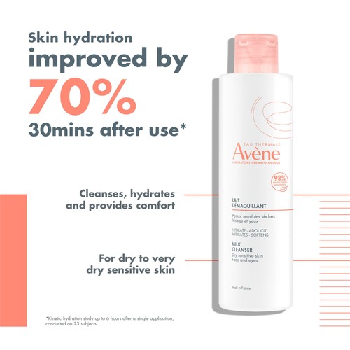 Avene Gentle Milk Cleanser for dry skin thumbnail 2