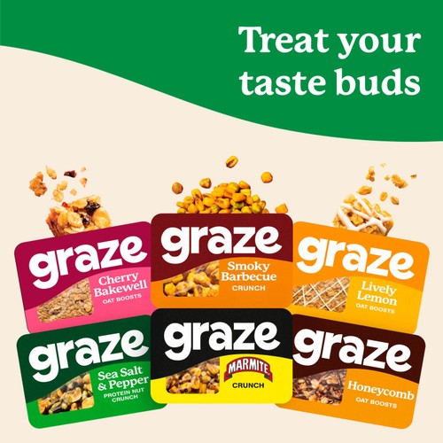 Graze Honeycomb Oat Boosts Flapjack Snack thumbnail 4