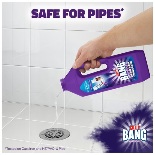 Cillit Bang Hair Drain Gel Unblocker thumbnail 5
