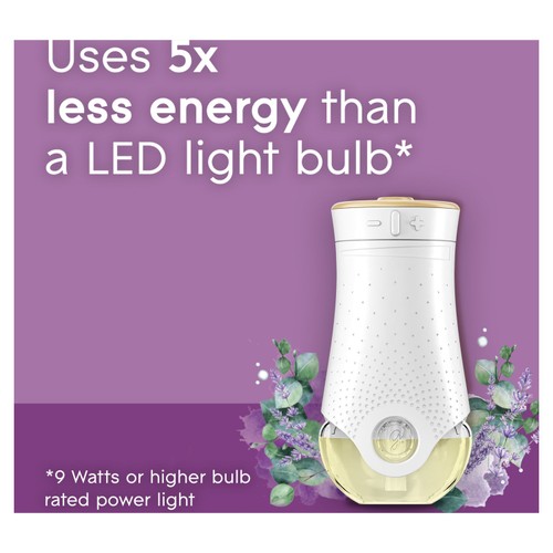 Glade Plug In Holder & Refill, Electric Scented Oil, Eucalyptus & Lavender thumbnail 5