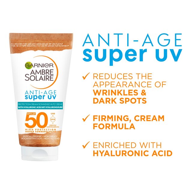 Ambre Solaire Super UV SPF 50 Anti-Age Suncream thumbnail 3
