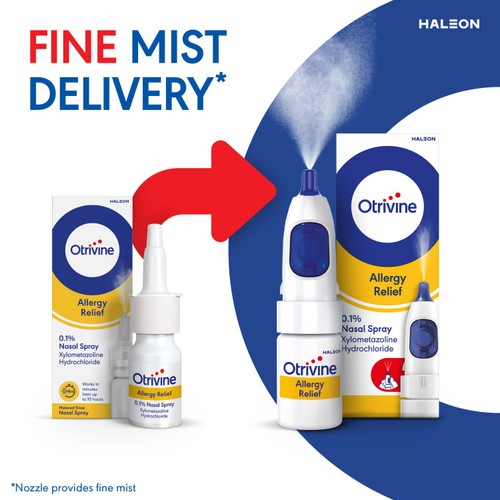 Otrivine Allergy Relief 0.1% Nasal Spray thumbnail 2