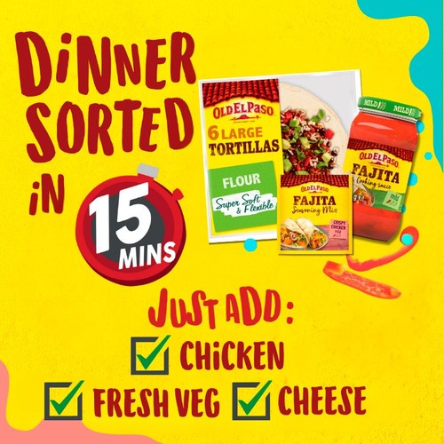 Old El Paso Crispy Chicken Fajita Seasoning Mix thumbnail 10