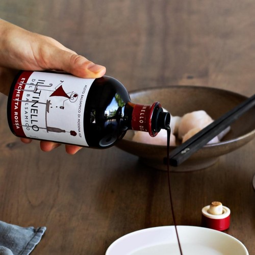 Il Tinello Balsamic Vinegar of Modena IGP Red Label Low Acidity thumbnail 3