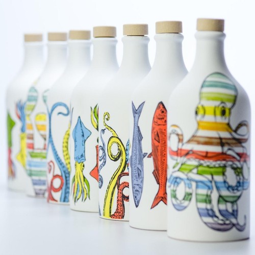 Muraglia Octopus Pop Art Intense Fruity Coratina Extra Virgin Olive Oil thumbnail 2