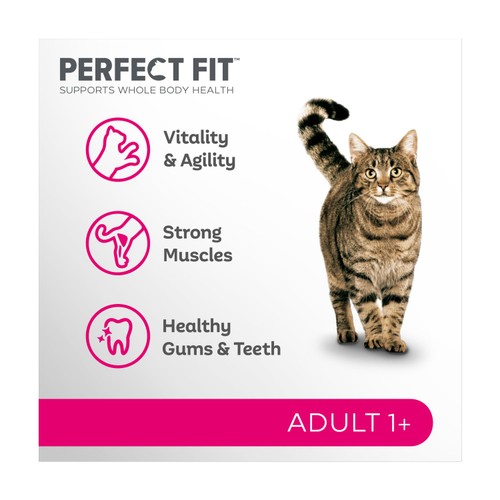 Perfect Fit Adult Dry Cat Food Chicken thumbnail 2