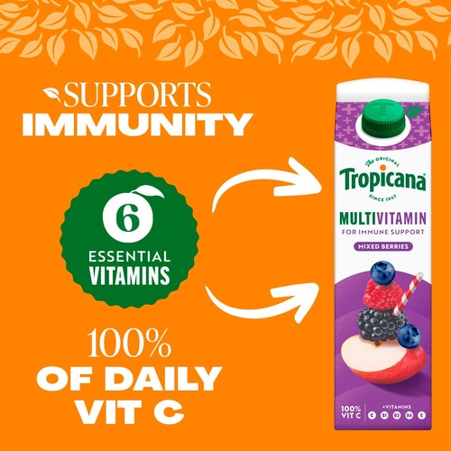 Tropicana Mixed Berries Multivit Boost thumbnail 4