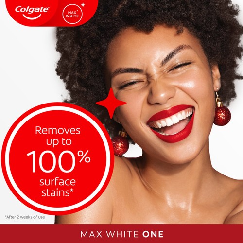 Colgate Max White One Teeth Whitening Toothpaste thumbnail 2