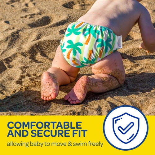 Huggies Little Swimmers Reusable Swim Pant Tropical Size 3-4 (11-14kg) thumbnail 4