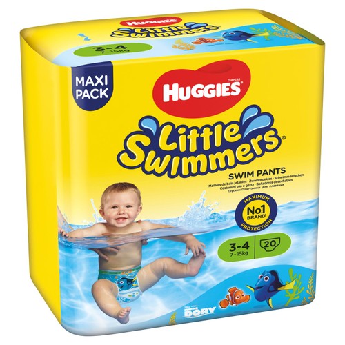 Huggies Little Swimmers Swim Pants Size 3-4 thumbnail 3