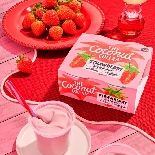 The Coconut Collab Strawberry Coconut Yoghurt Multipack thumbnail 2