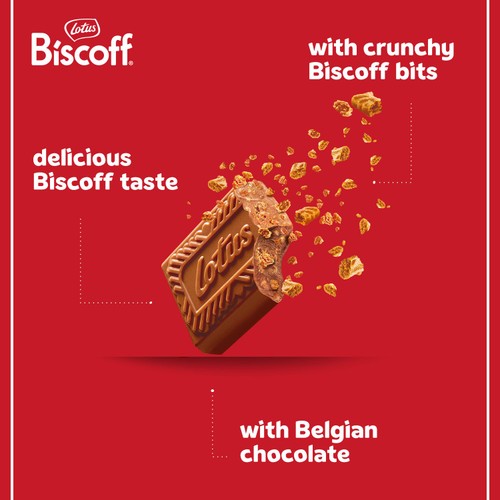  Lotus Biscoff Milk Chocolate with Biscoff Crumbs thumbnail 2