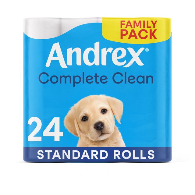 Andrex Complete Clean Toilet Roll