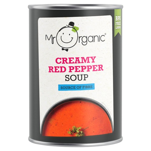 Mr Organic Creamy Red Pepper Soup thumbnail 2