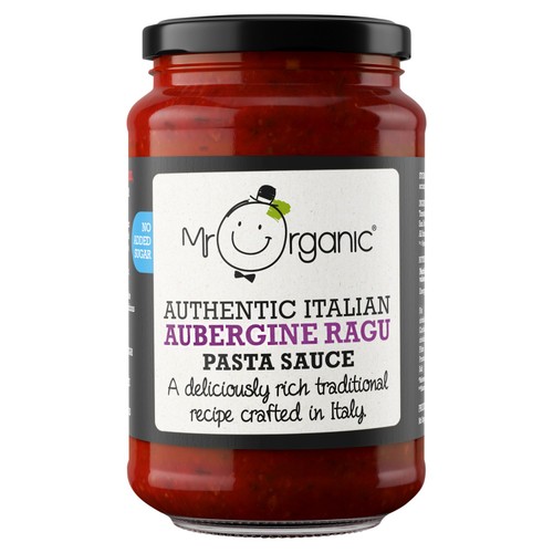 Mr Organic Aubergine Ragu Pasta Sauce thumbnail 2