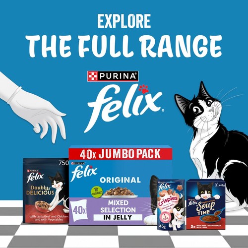 Felix Original Mixed Selection in Jelly Wet Cat Food thumbnail 7