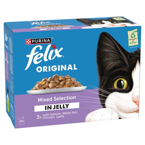 Felix Original Mixed Selection in Jelly Wet Cat Food thumbnail 8