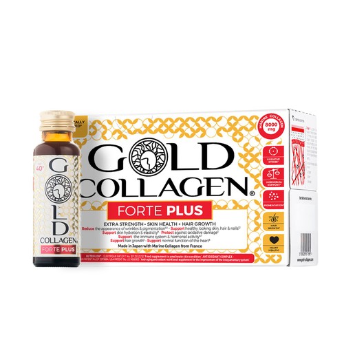 Gold Collagen FORTE PLUS Liquid food supplement