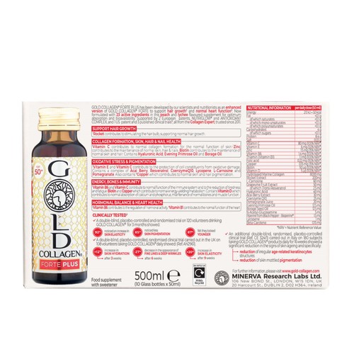 Gold Collagen FORTE PLUS Liquid food supplement thumbnail 2