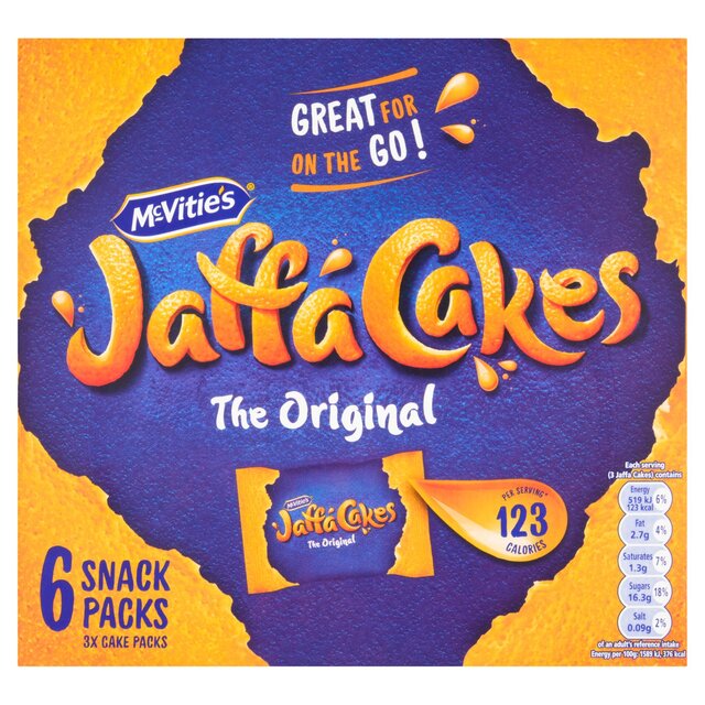 McVitie's Jaffa Cakes Original Biscuits Snack Packs thumbnail 7