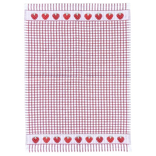 Poli-dri Jacquard Strawberries Tea Towel