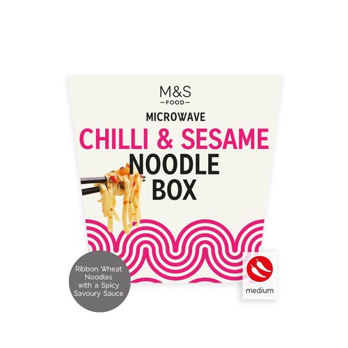 M&S Chilli & Sesame Noodle Box thumbnail 2