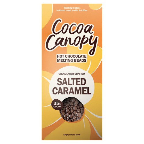 Cocoa Canopy Salted Caramel Crafted Hot Chocolate Beads