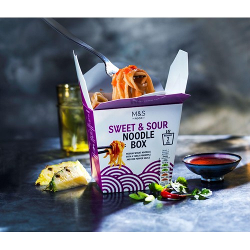 M&S Sweet & Sour Noodle Box thumbnail 3